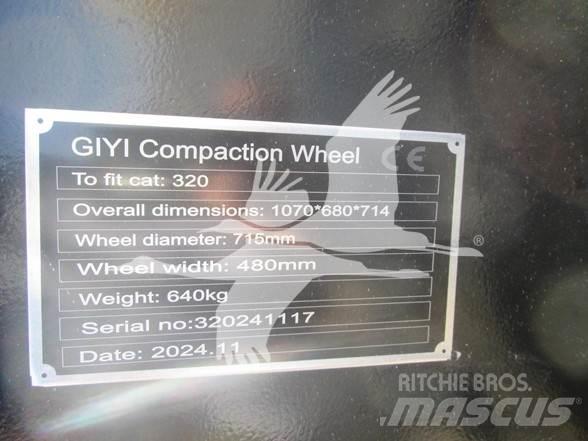  GIYI CAT 320 轮胎、车轮和轮圈