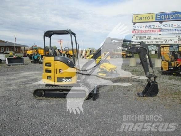 John Deere 26G 小型挖掘机
