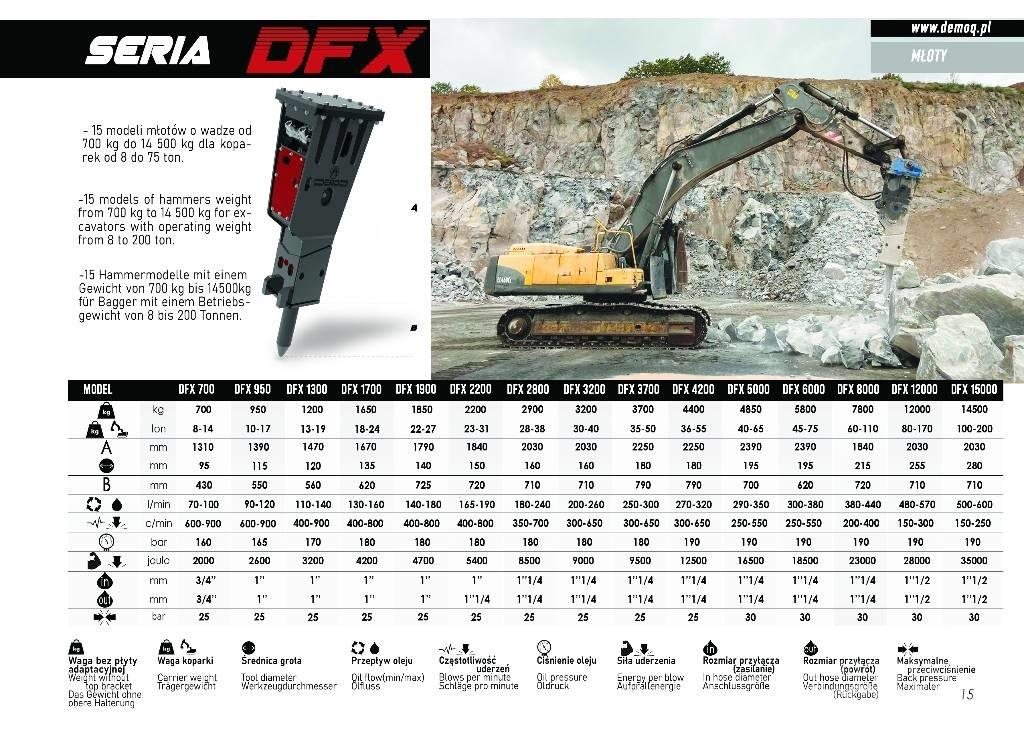  DEMOQ DFX2200 破碎锤