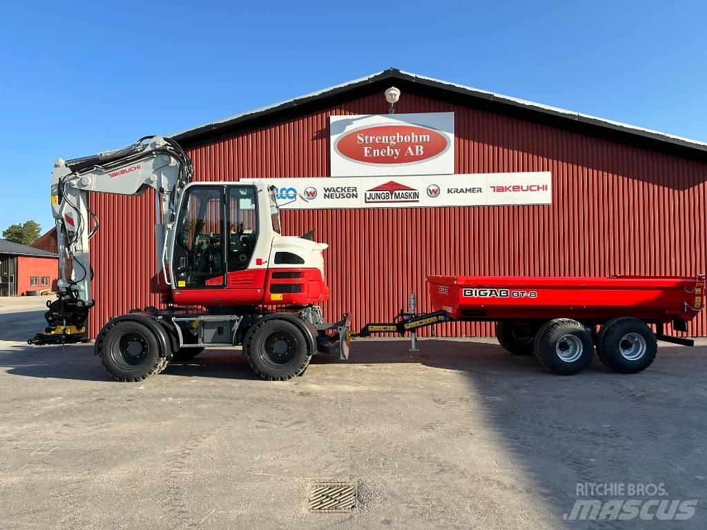 Takeuchi TB 395 W 轮式挖掘机