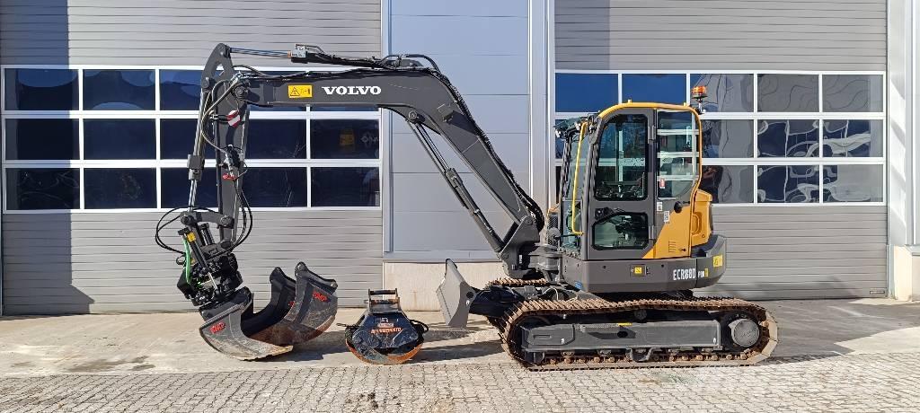 Volvo ECR88D 中型挖掘机
