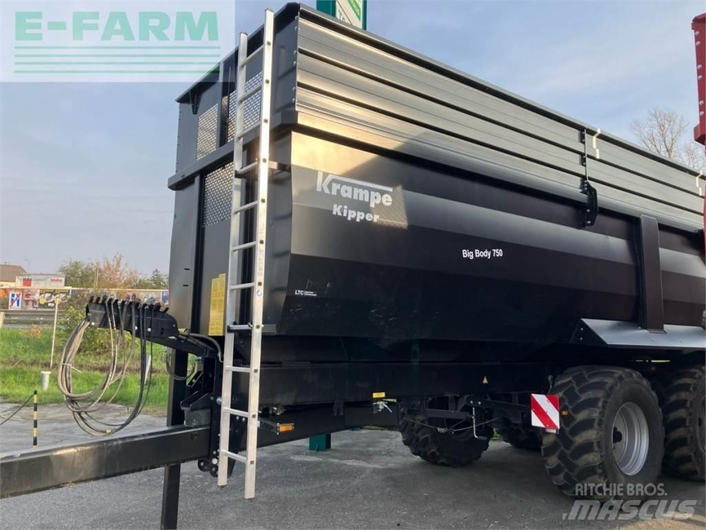 Krampe BigBody 750 箱式拖车