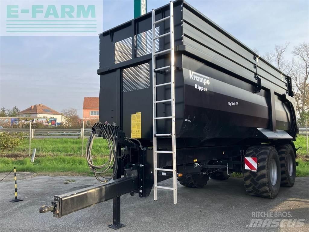 Krampe BigBody 750 箱式拖车
