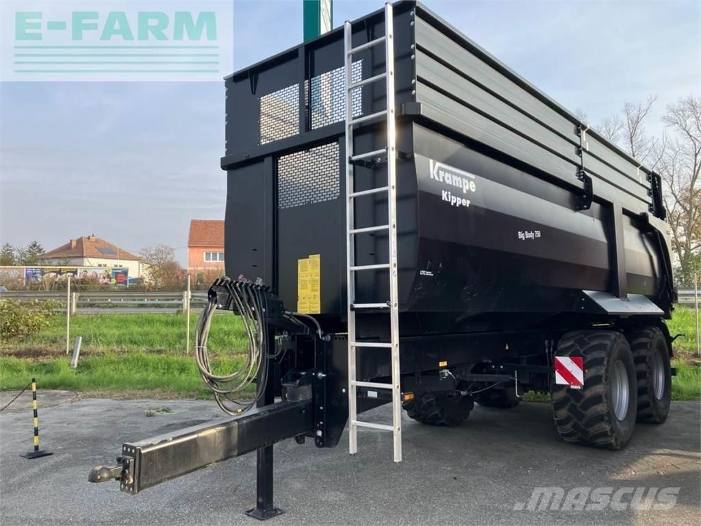 Krampe BigBody 750 箱式拖车