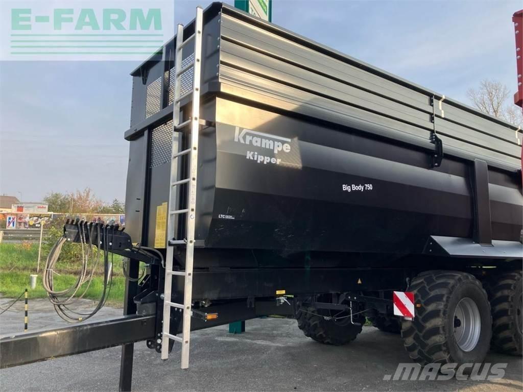 Krampe BigBody 750 箱式拖车