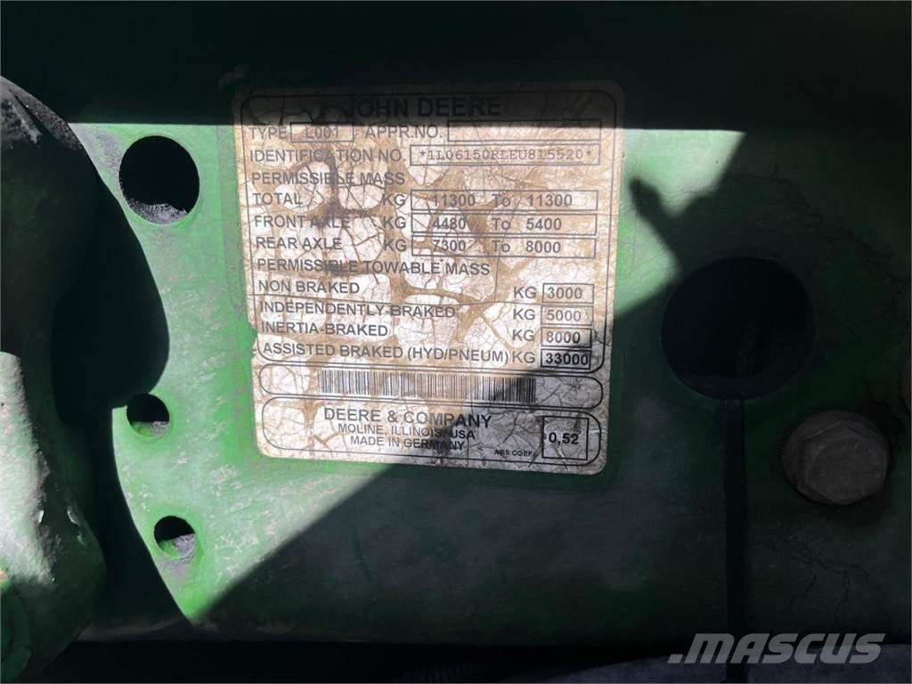 John Deere 6155R 拖拉机/农用车
