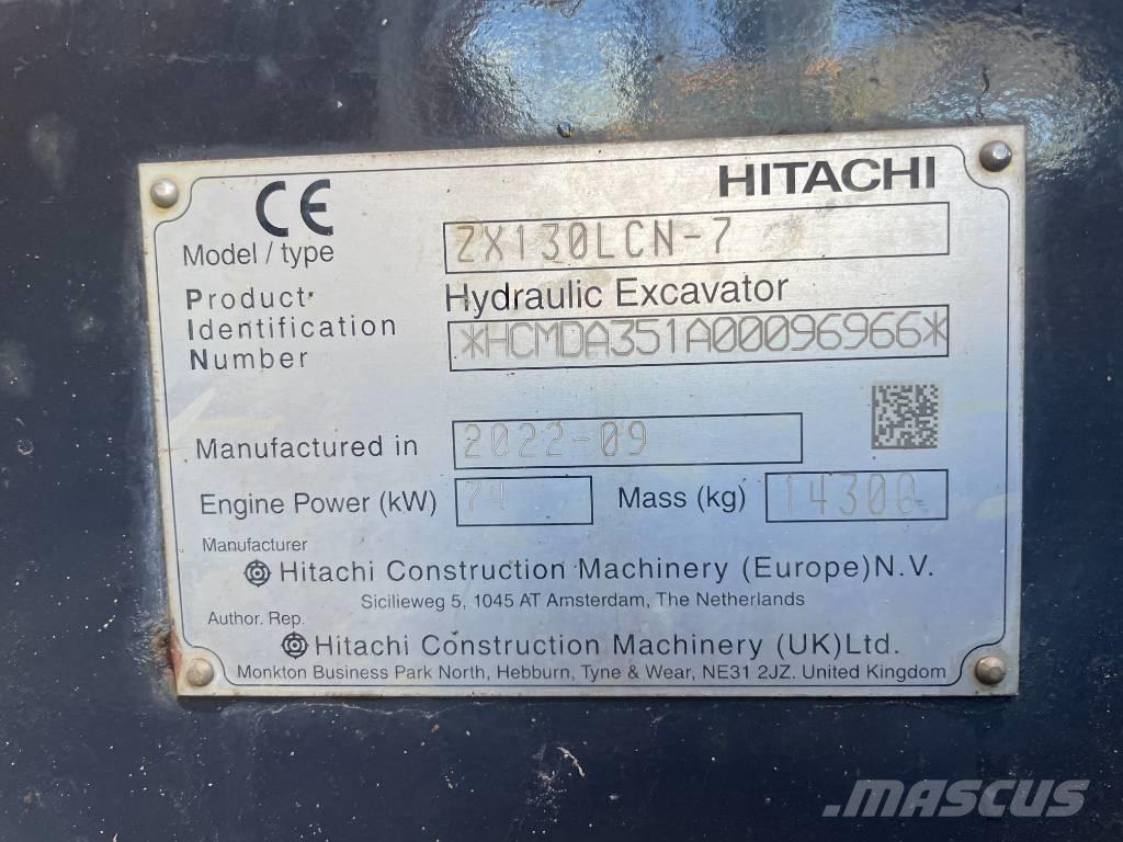 Hitachi ZX 130 LCN-7 履带挖掘机
