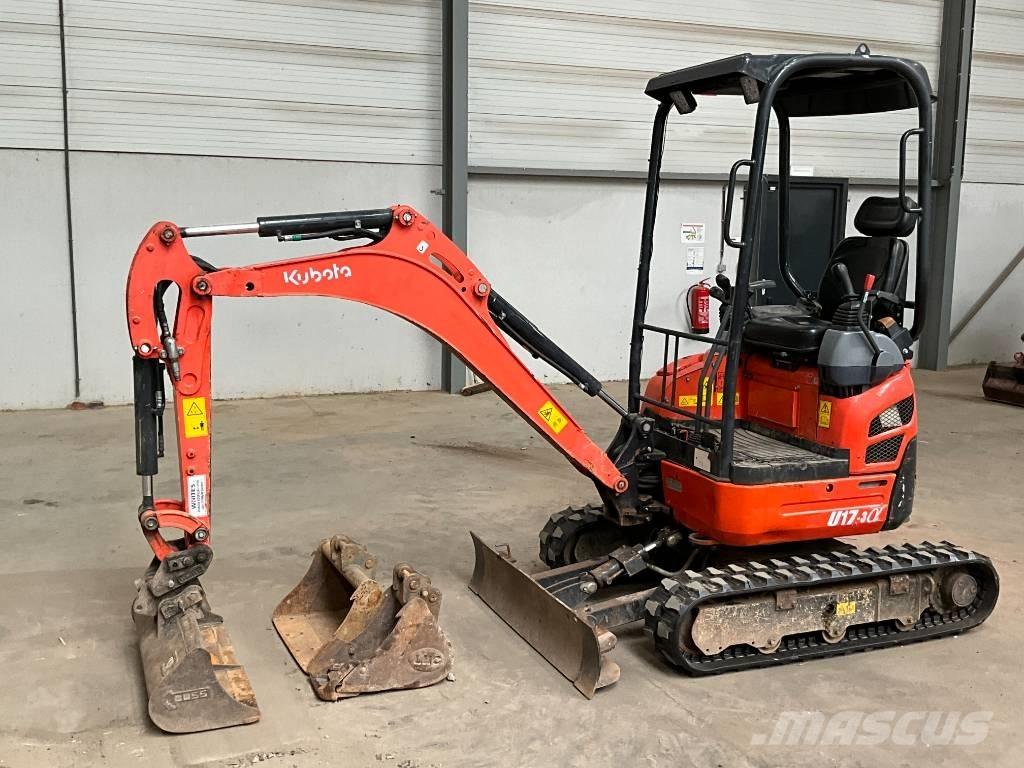 Kubota U 17-3 A 小型挖掘机