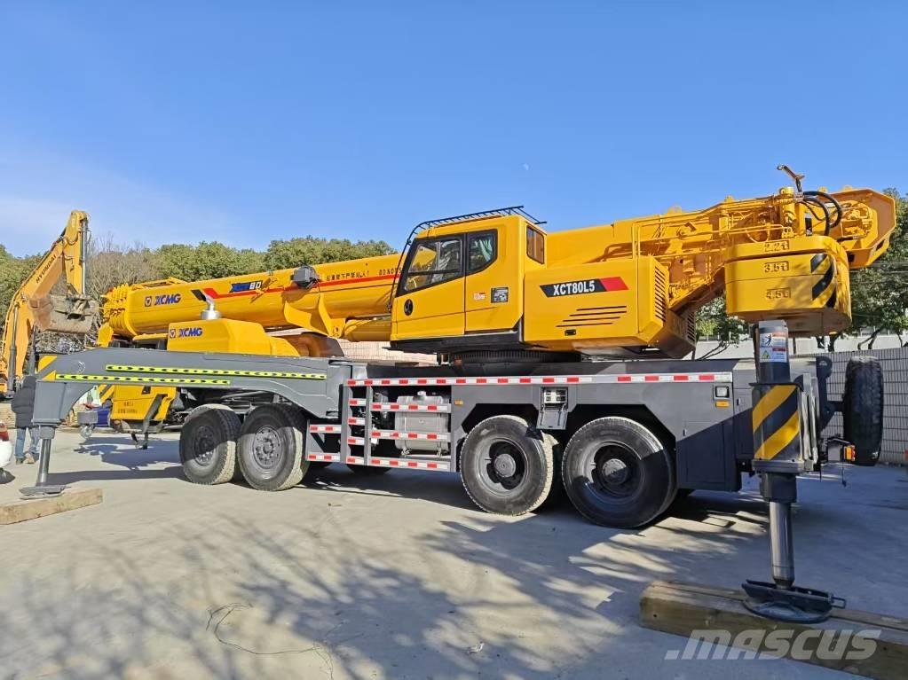 XCMG XCT 80L5 越野轮胎起重机︳越野吊︳越野起重机︳移动式起重机