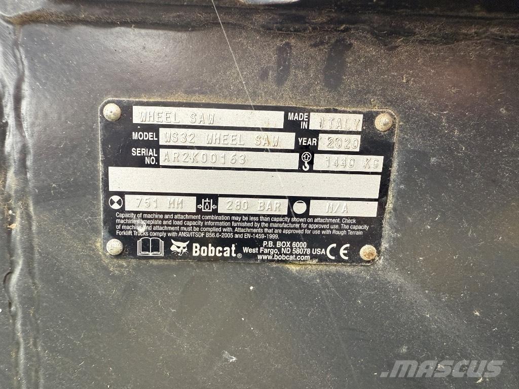 Bobcat WS 32 其他组件