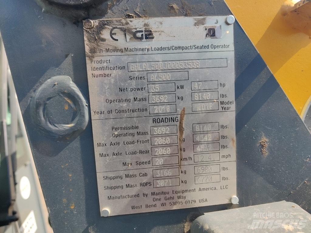 Gehl AL 540 轮式装载机