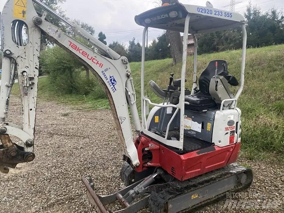 Takeuchi TB 215 R 小型挖掘机