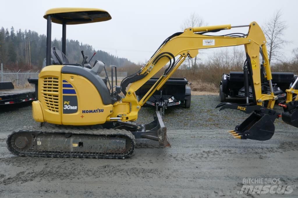 Komatsu PC30MR-5 小型挖掘机