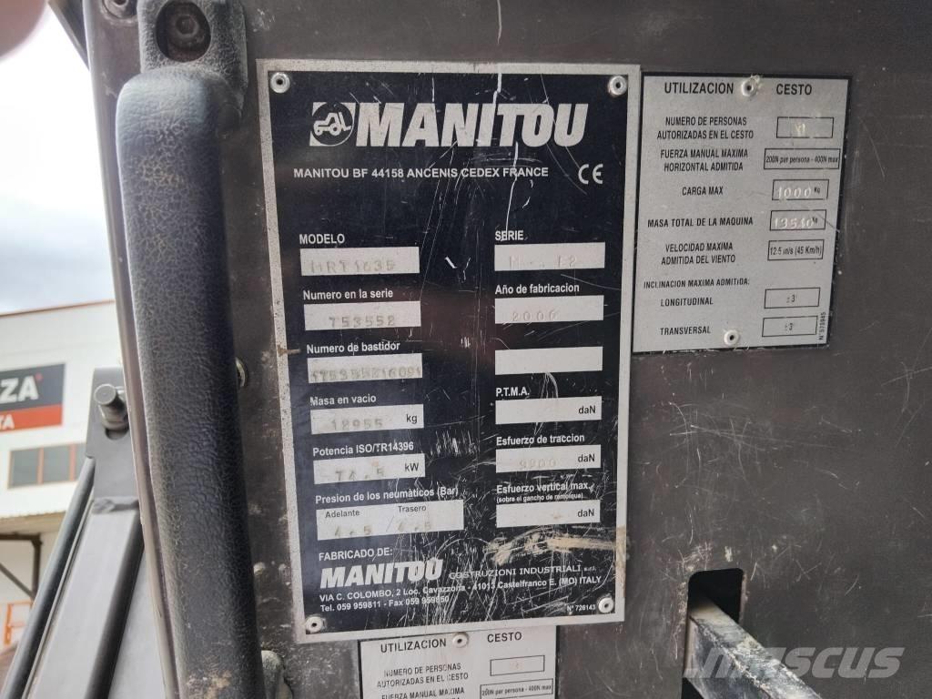 Manitou MRT1635 伸缩臂叉装车|叉装车