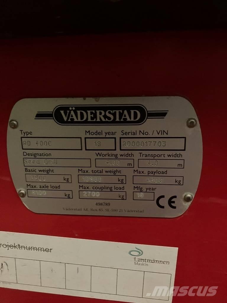 Väderstad Rapid400C 多功能条播机
