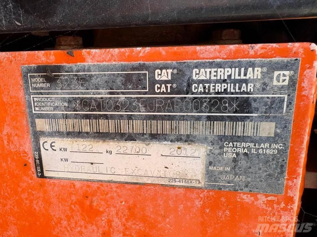 CAT 323E 履带挖掘机