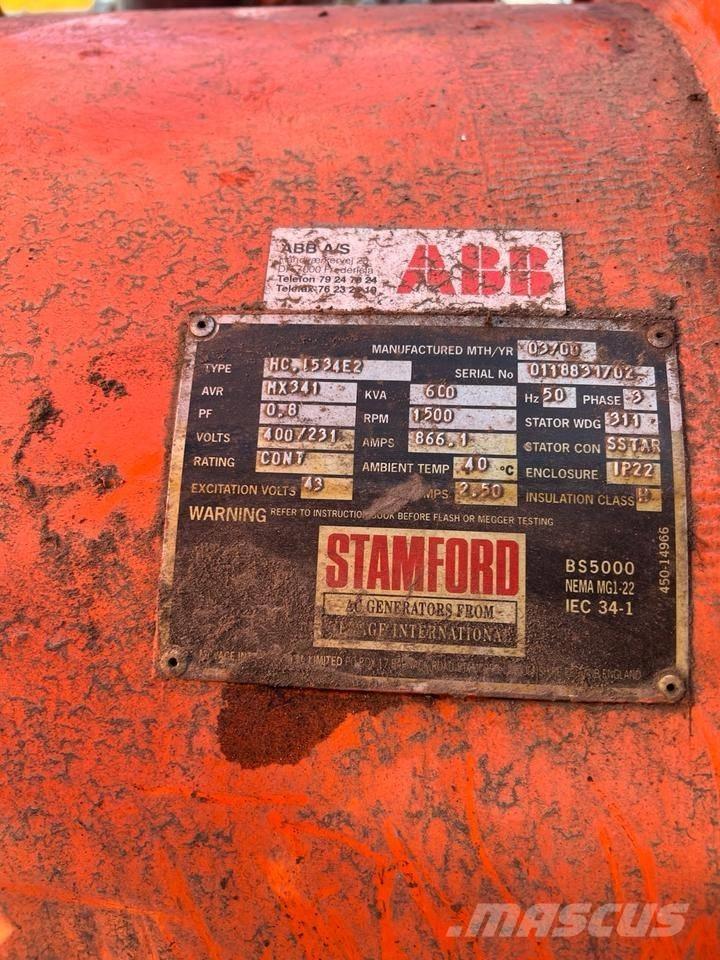 MAN BHKW 500 KVA 柴油发电机