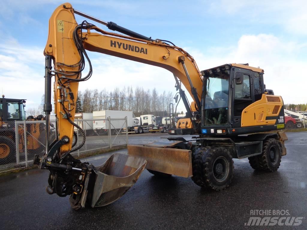 Hyundai HW 140 轮式挖掘机