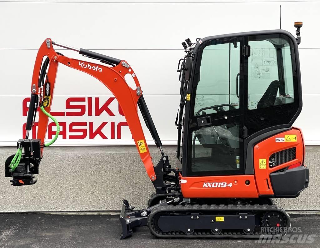 Kubota KX 019-4 小型挖掘机