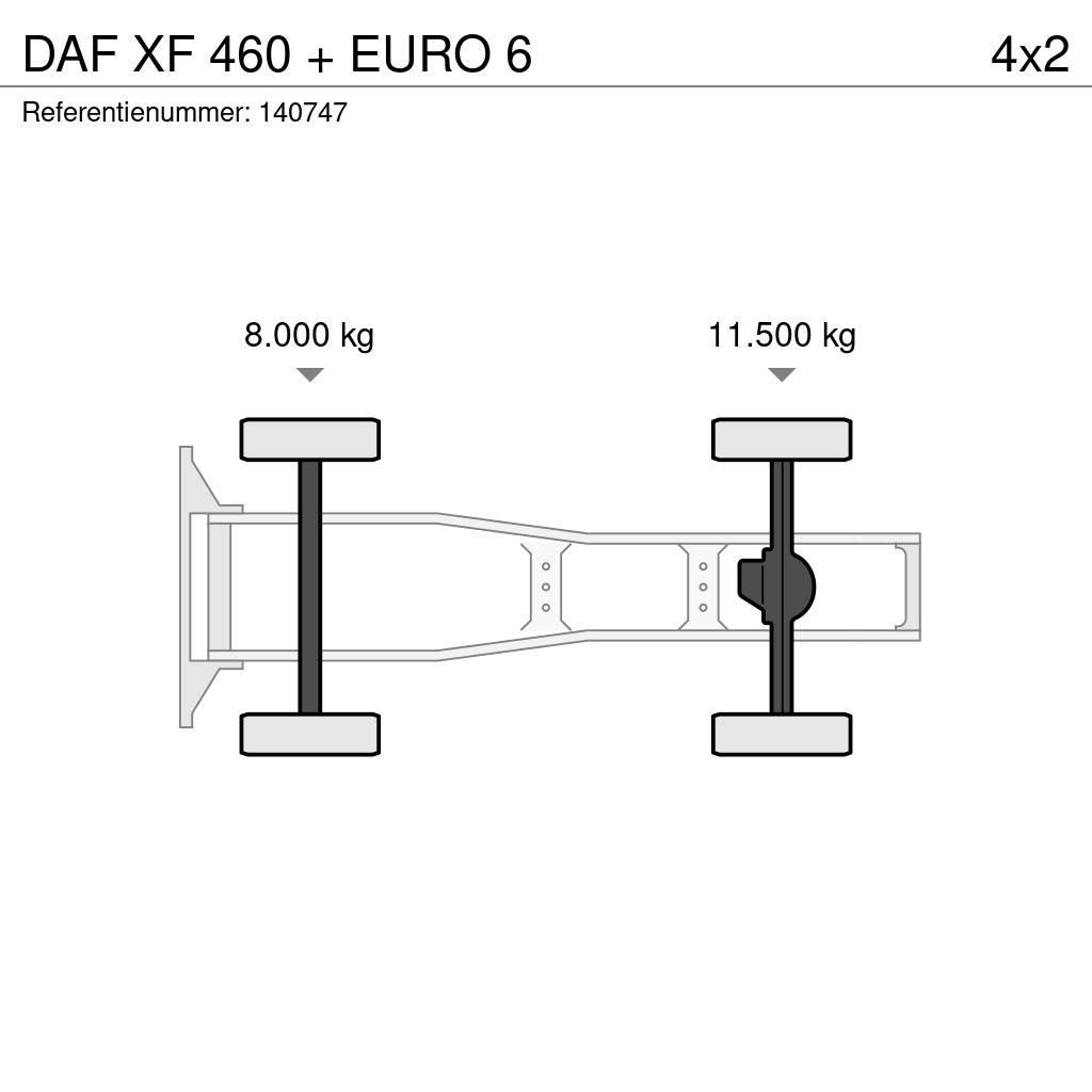 DAF XF 460 + EURO 6 牵引车