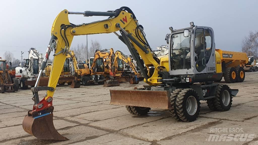Wacker EW100 轮式挖掘机