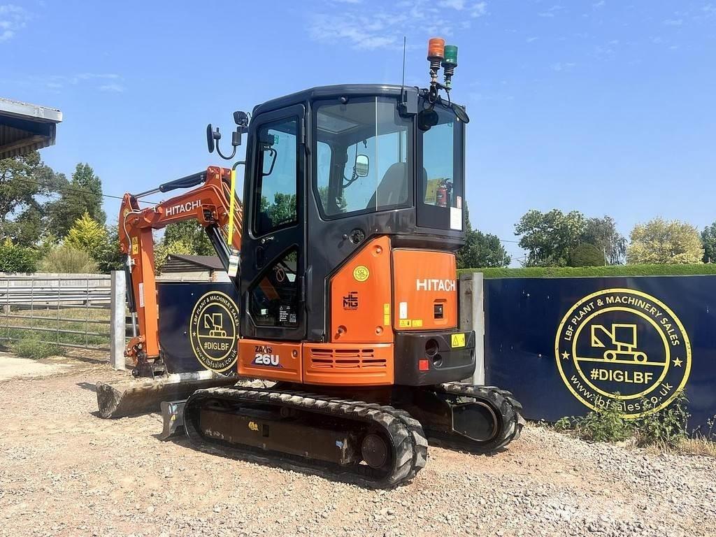 Hitachi ZX26U 特种挖掘机
