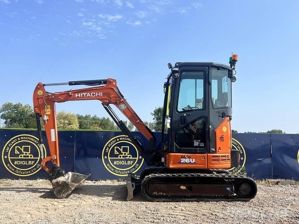 Hitachi ZX26U 特种挖掘机