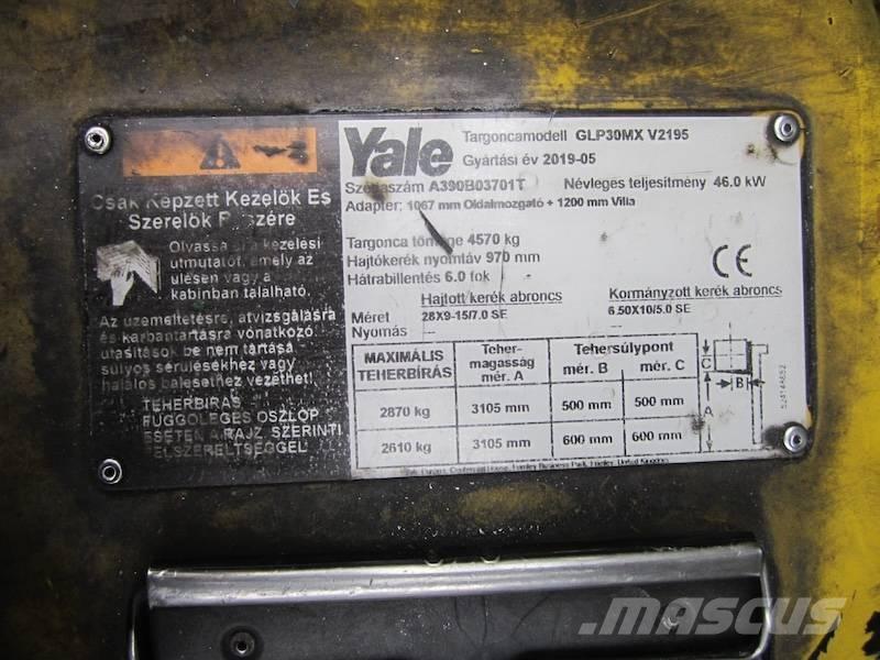 Yale GLP30MX 天然气叉车