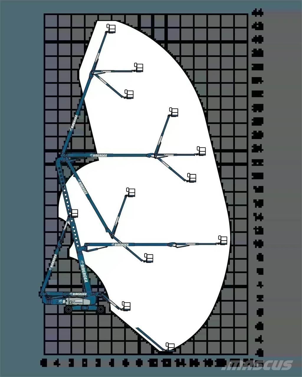 Genie ZX 135 曲臂高空工作平台