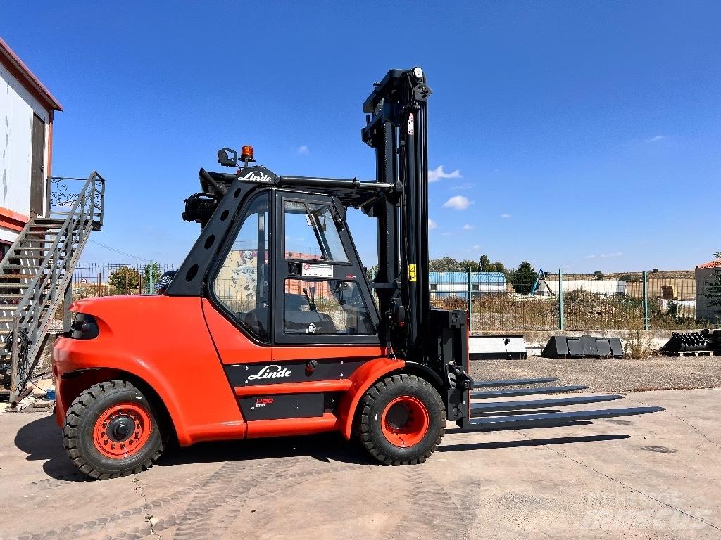 Linde H 80 柴油叉车