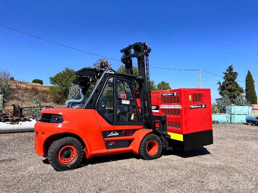 Linde H 80 柴油叉车