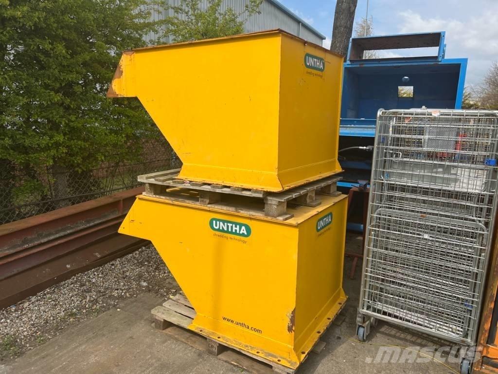 Untha RS50 Feed Hood 石料回收设备