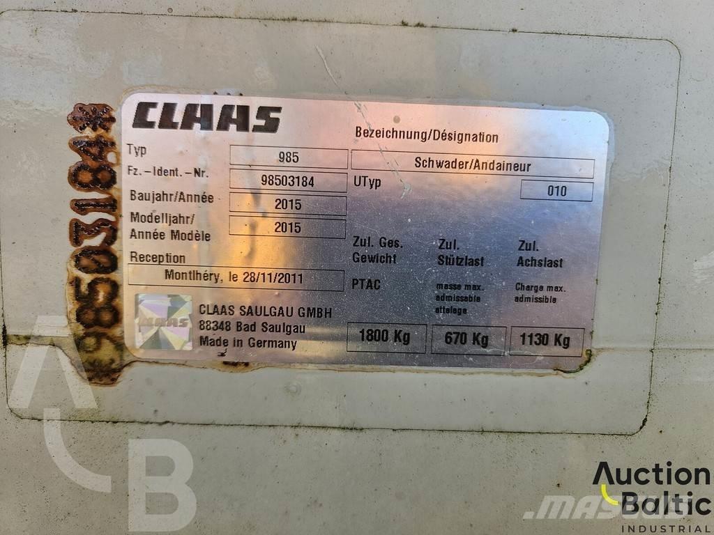 CLAAS Liner 2600 其他装载挖掘装置和配件