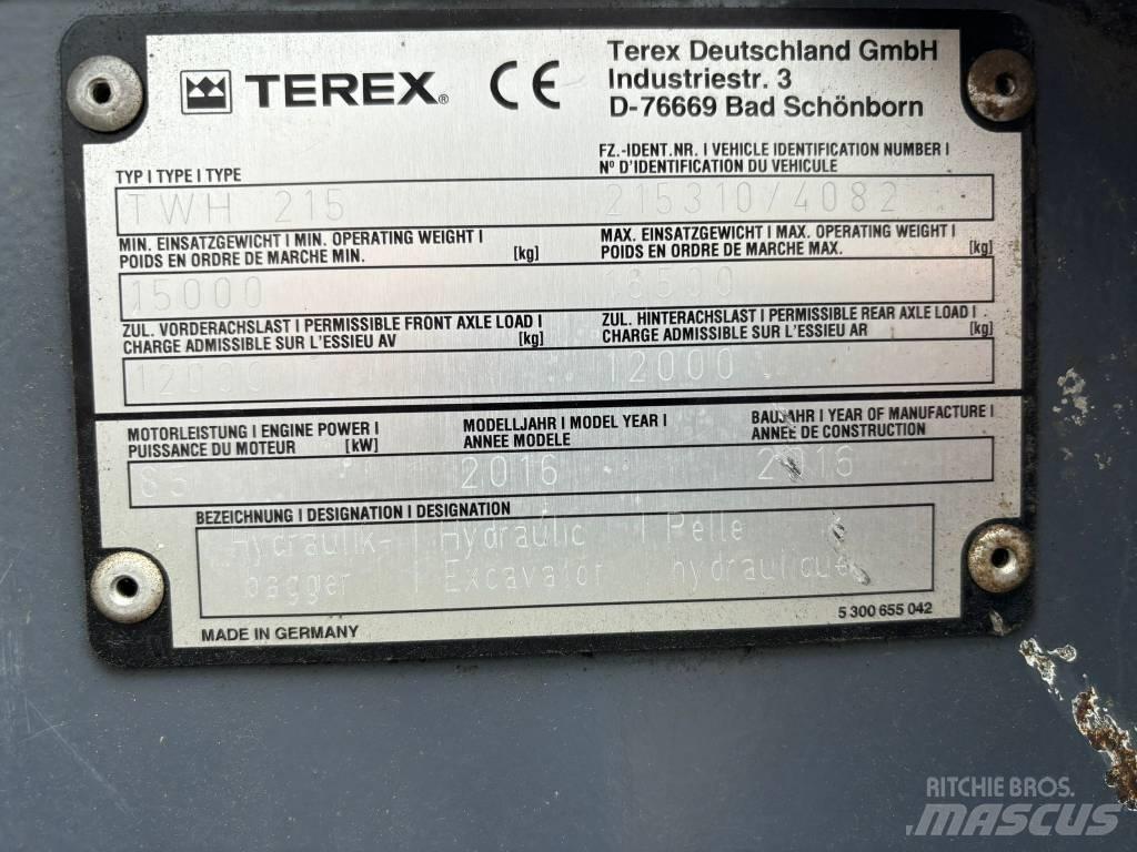 Terex TWH215 原料分级设备