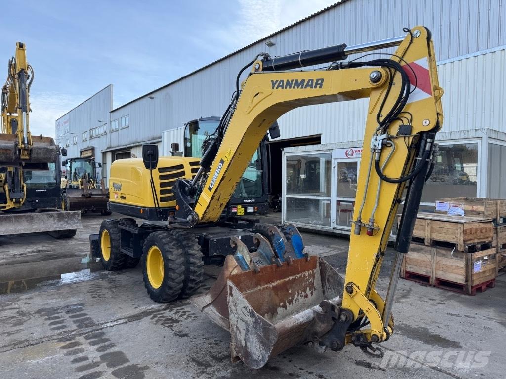 Yanmar B95W (40810) 轮式挖掘机