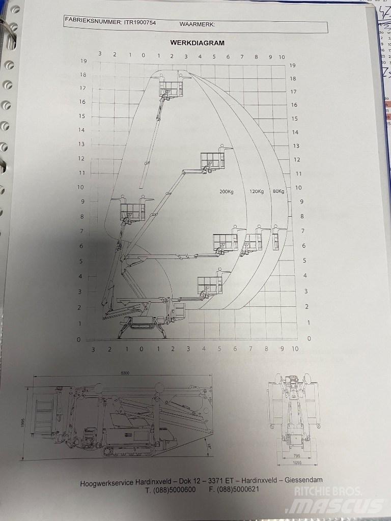 Imer IMR 19B 曲臂高空工作平台