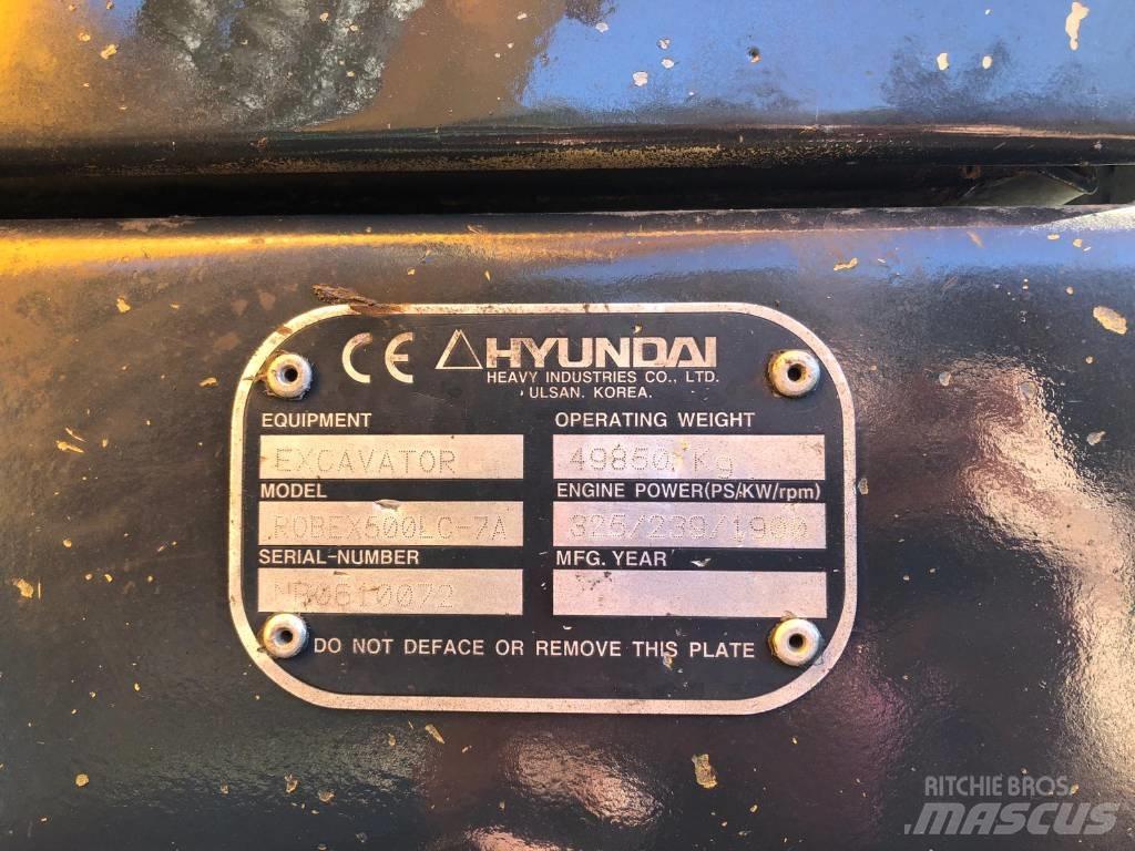 Hyundai R500LC-7A 履带挖掘机