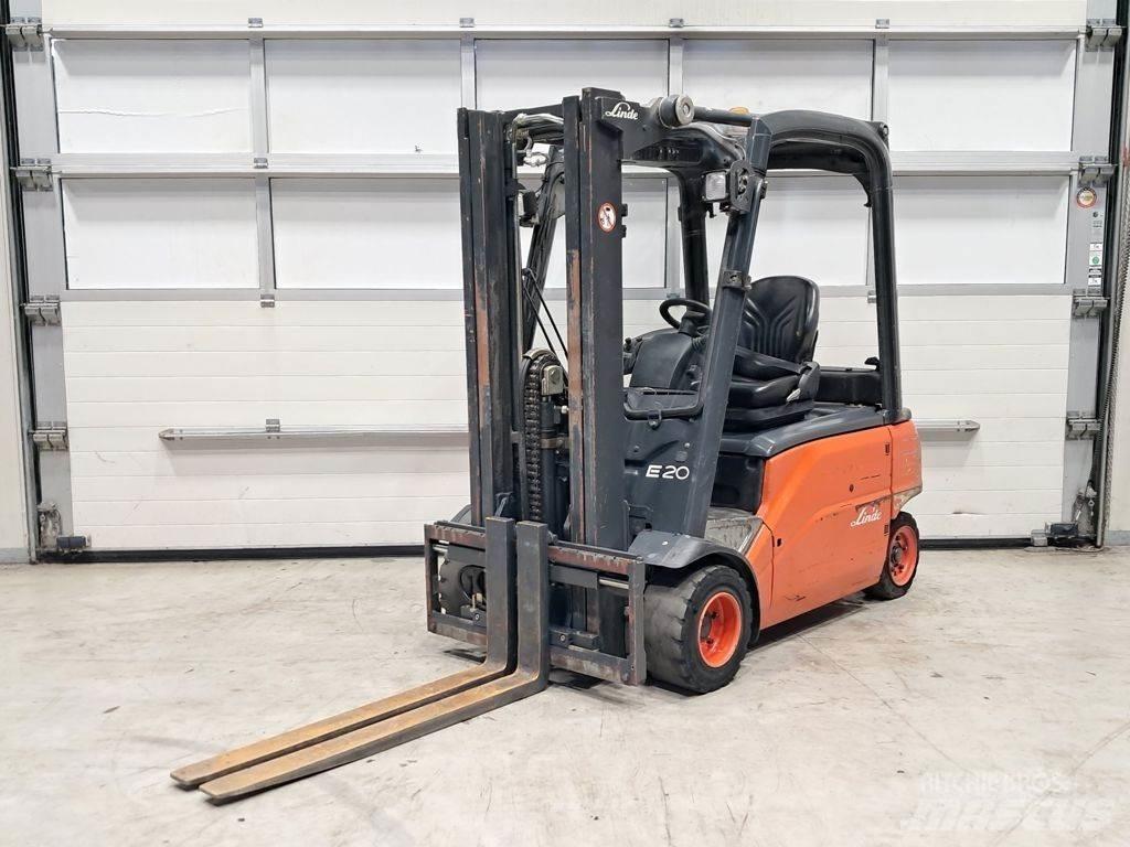 Linde E20PL-01 电动叉车