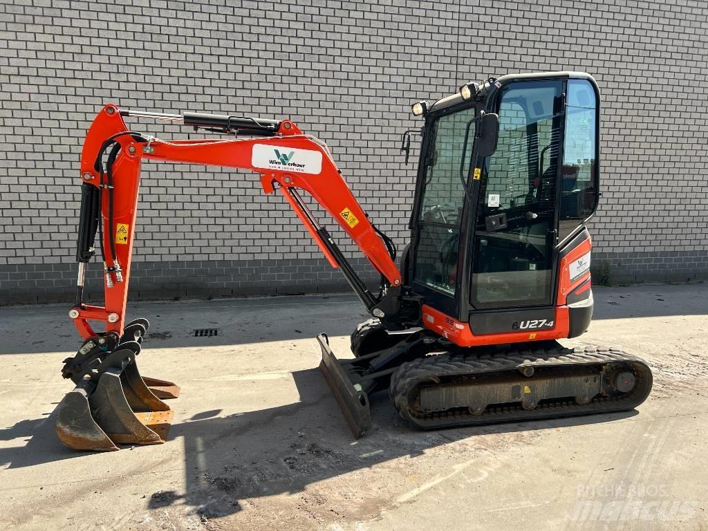 Kubota U 27-4 小型挖掘机