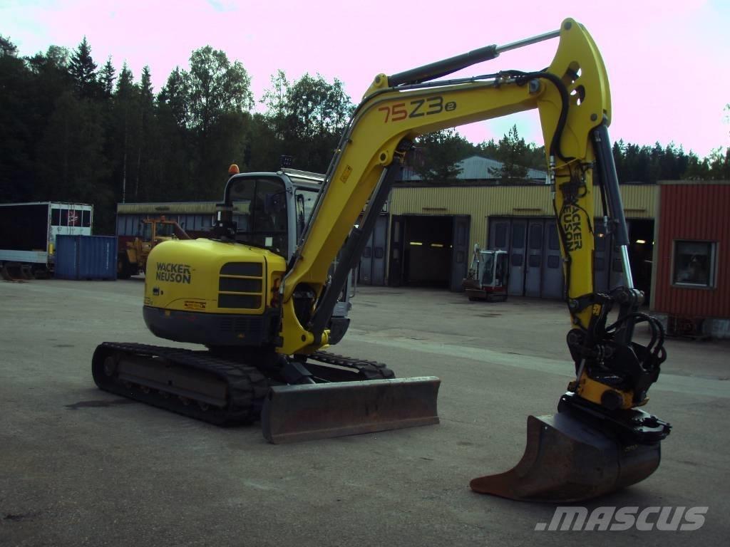 Wacker Neuson 75 Z3 中型挖掘机