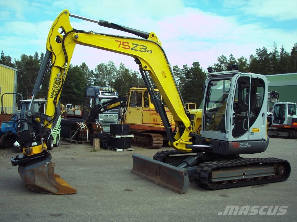 Wacker Neuson 75 Z3 中型挖掘机