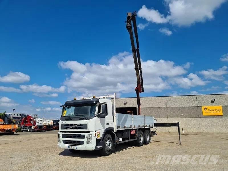 Volvo FM 400 平板栏板货车