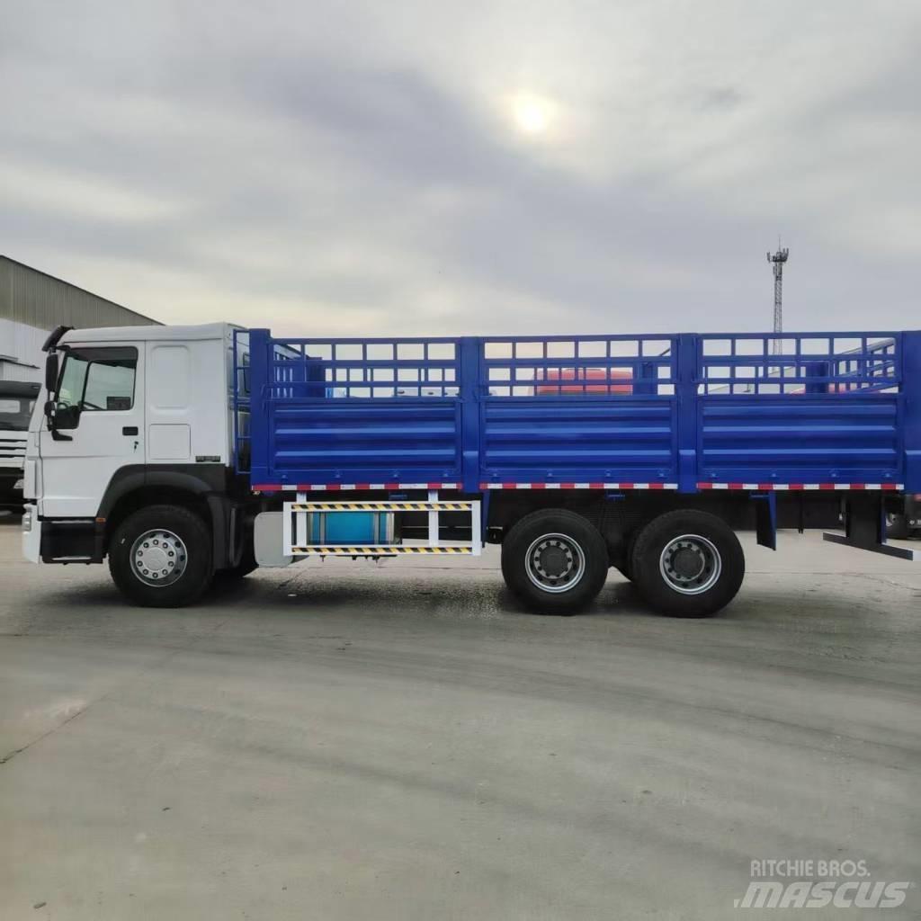 Howo 375 平板栏板货车