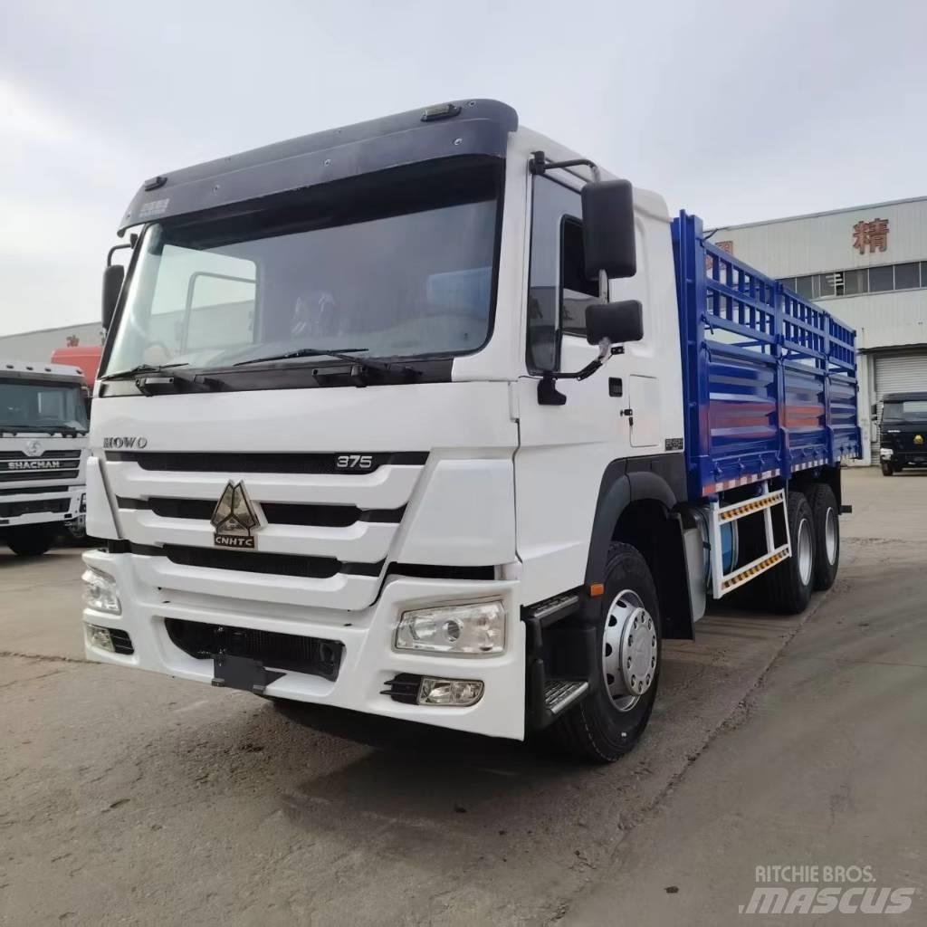 Howo 375 平板栏板货车