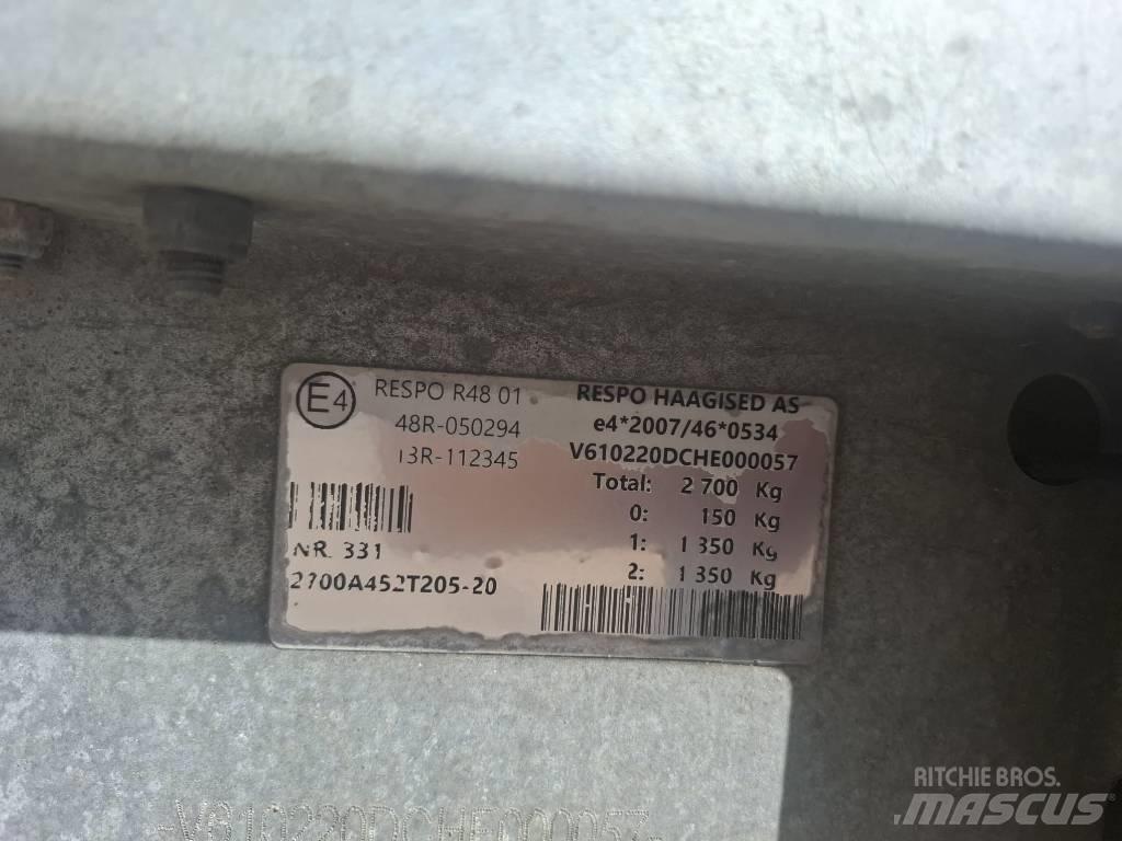 Respo 2700A452T205 其他拖车