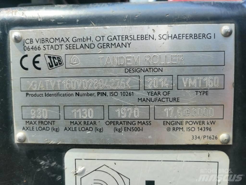 JCB Vibromax vmt 160 双轮压路机