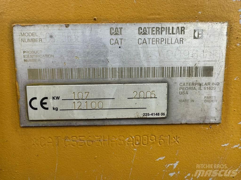 CAT CS563E 单轮压路机