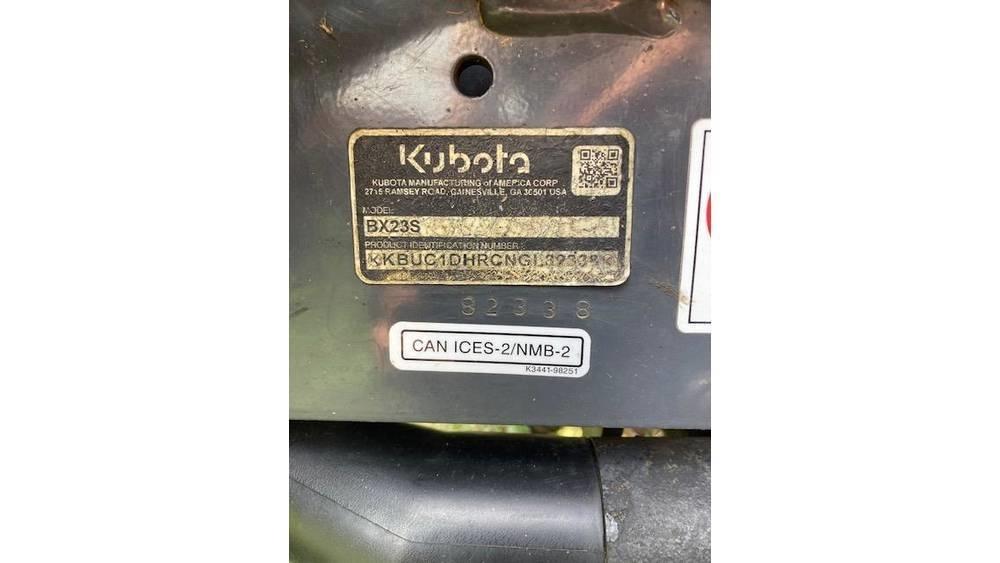 Kubota BX23s 拖拉机/农用车