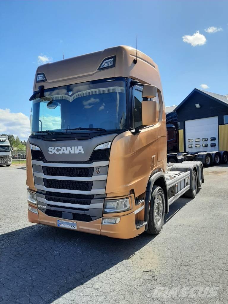 Scania R 500 平板车