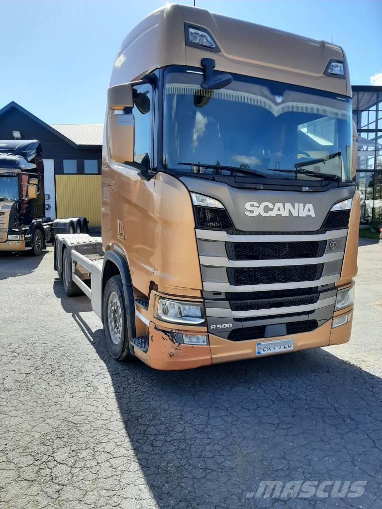 Scania R 500 平板车